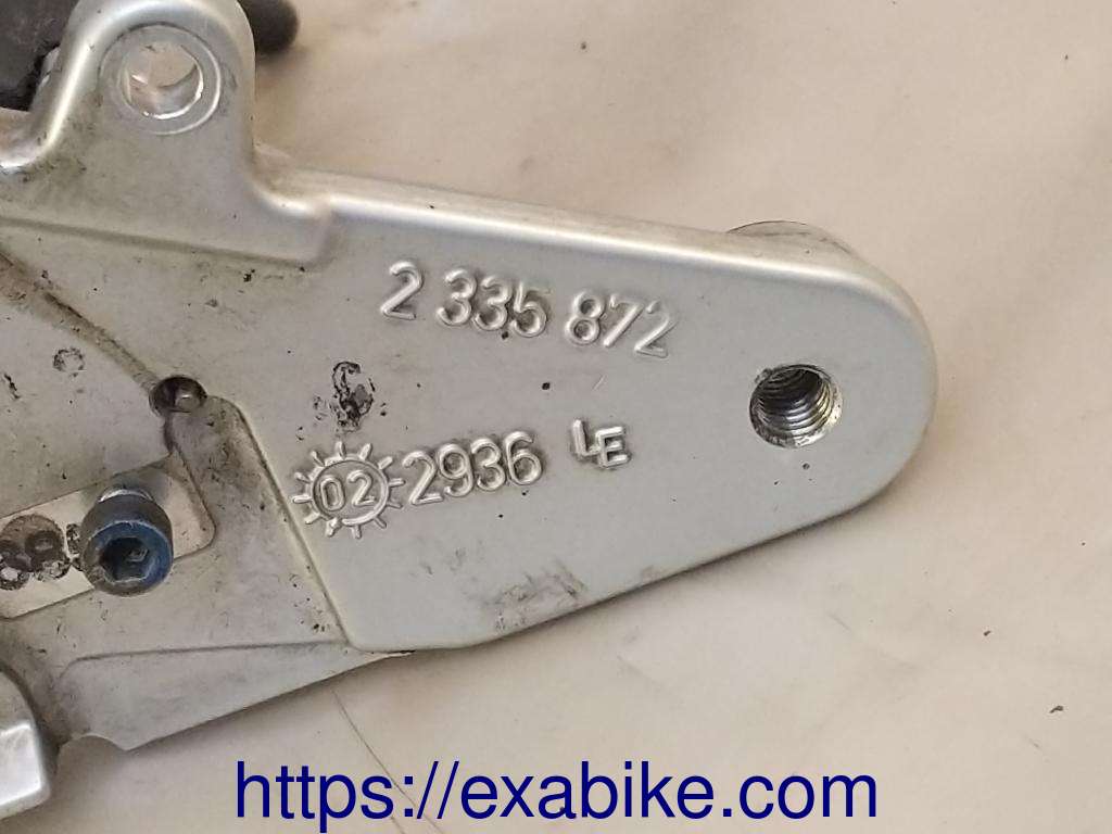 footrest plate, front right BMW R1150R - photo 3