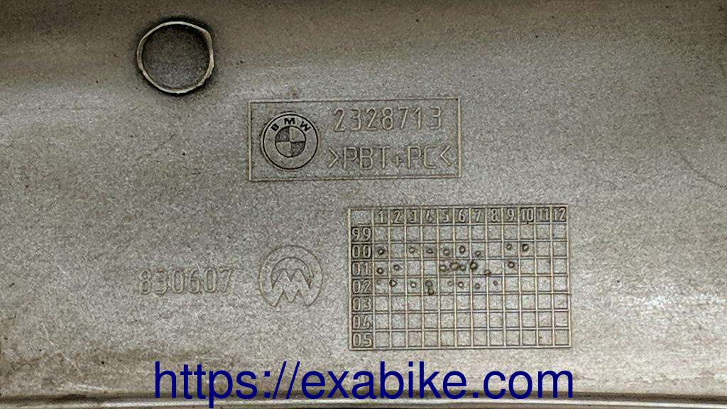 flanc arrière gauche BMW R1150R - photo 3