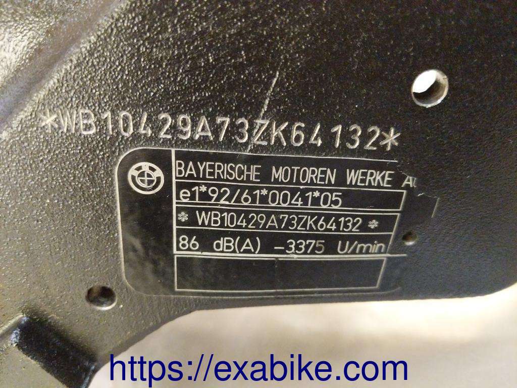 frame, front BMW R1150R - photo 3