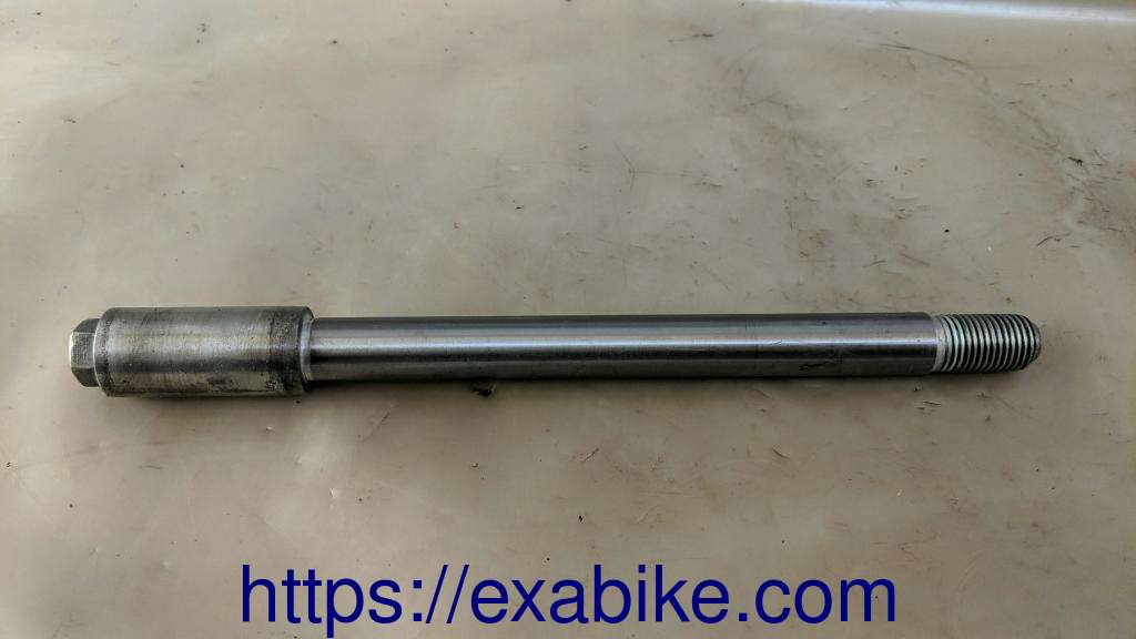 wheel axle, front Suzuki TSR 125 - photo 1