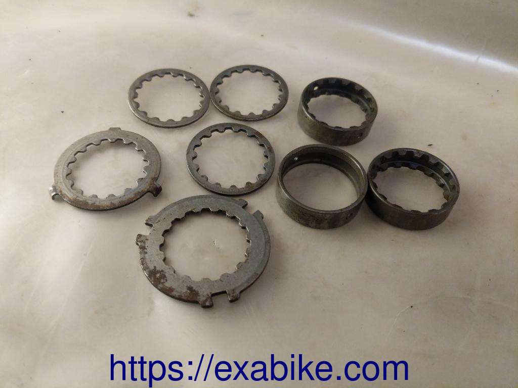 gearbox elements Honda CB 500 - photo 1