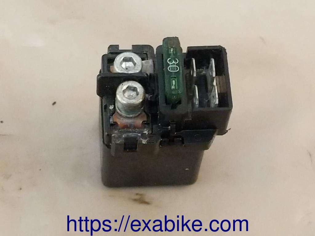 starting motor relay Honda Transalp 650 - photo 1