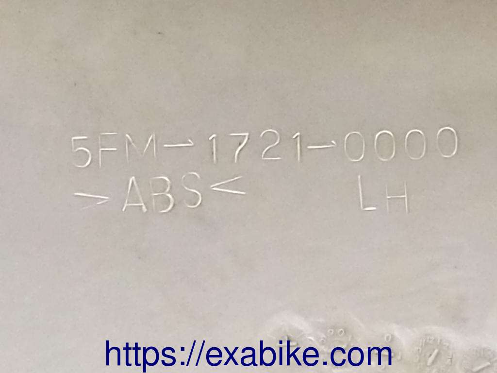 flanc arrière gauche Yamaha XC 125 Cygnus - photo 3