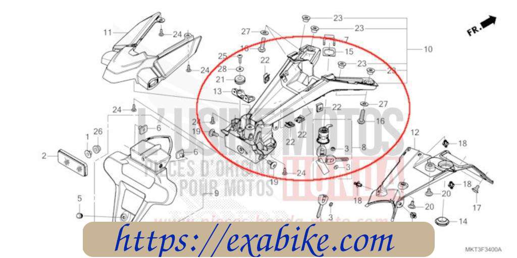 support arrière Honda XADV 750 - photo 3