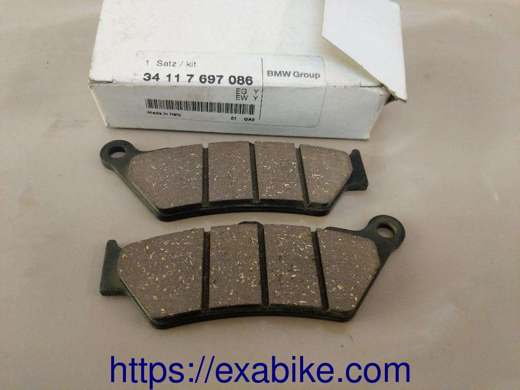 brake pads, front KTM 640 LC4 - photo 1