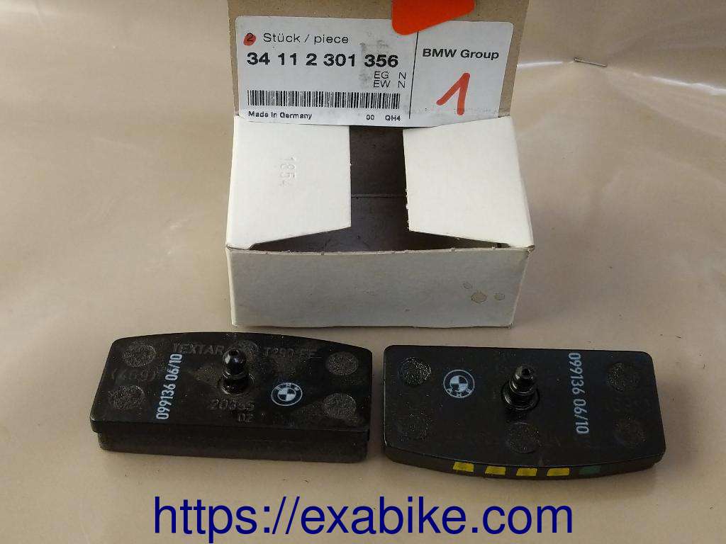 brake pad, front BMW modele a identifier - photo 1