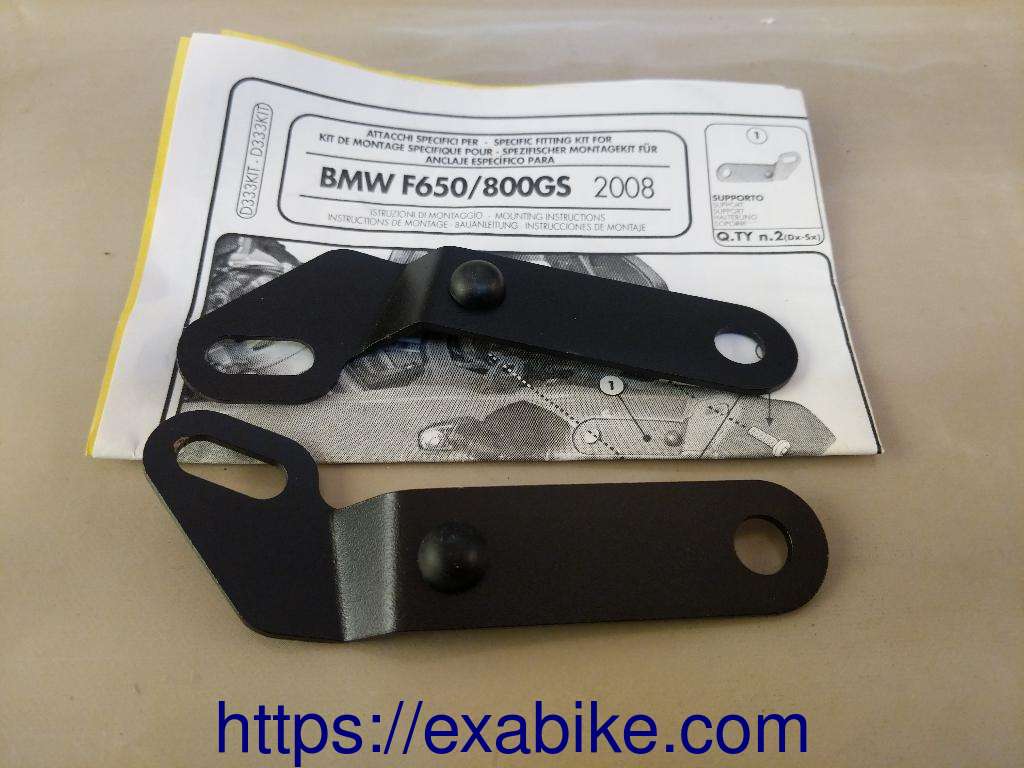 fixations de bulle Givi BMW F800GS - photo 1