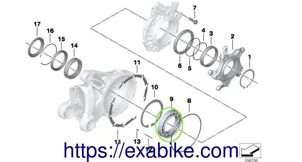 bearing BMW R1200GS - photo 2
