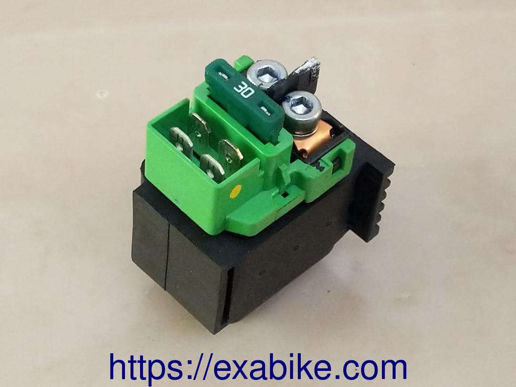 starting motor relay Honda CBR500R - photo 2