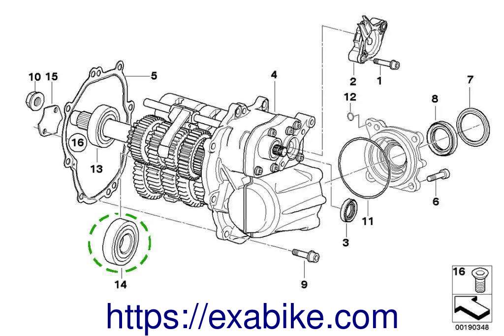 roller bearing BMW K1200S - photo 2
