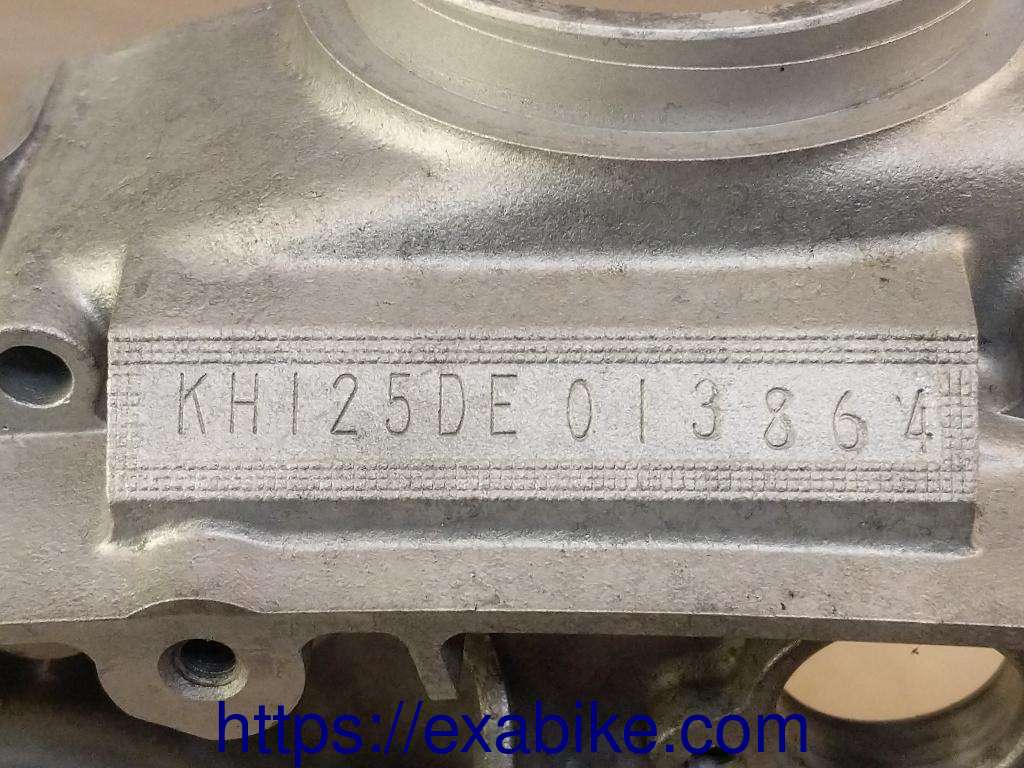 crankcase, left Kawasaki KH 125 - photo 3