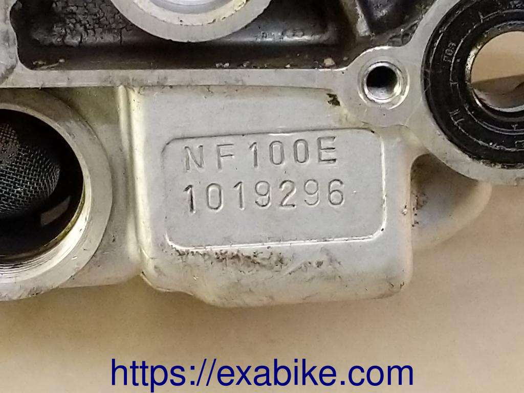 crankcase, left Daelim 100 Altino - photo 2