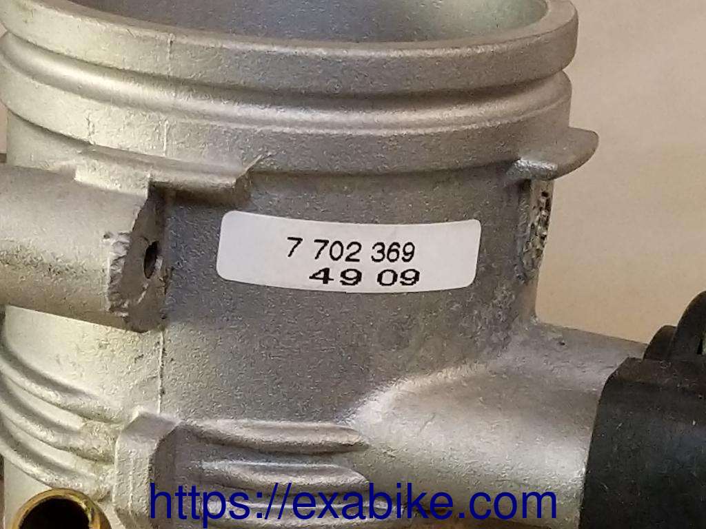 throttle body BMW F800R - photo 3