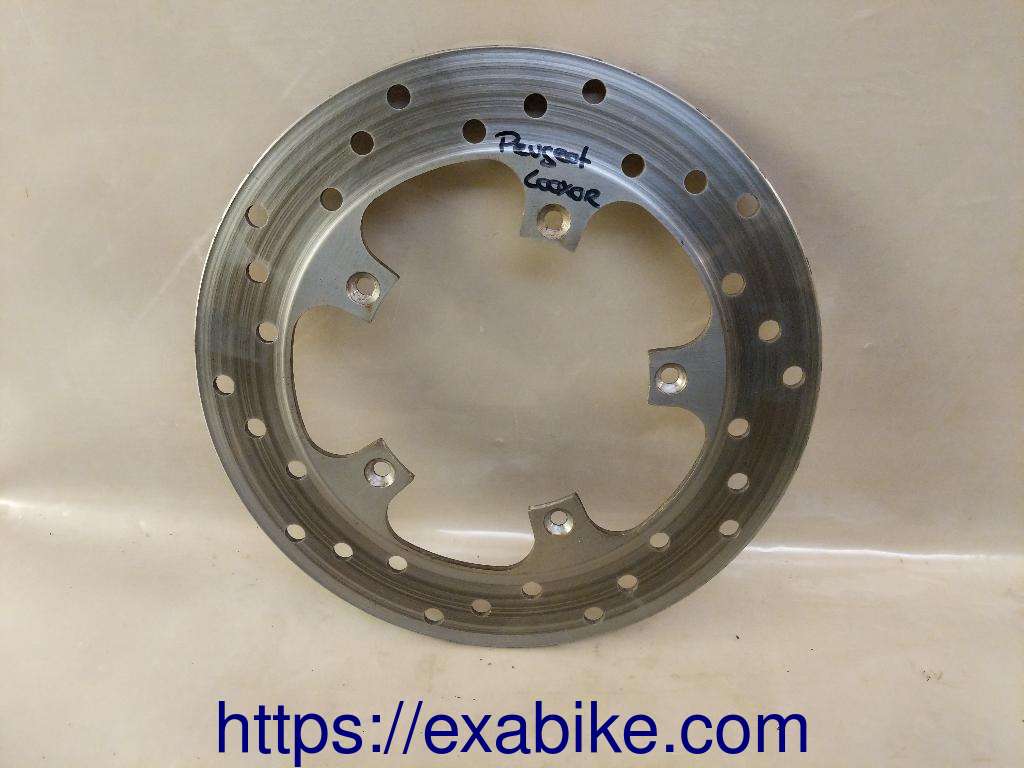 brake disc, front Peugeot Looxor 100 - photo 1