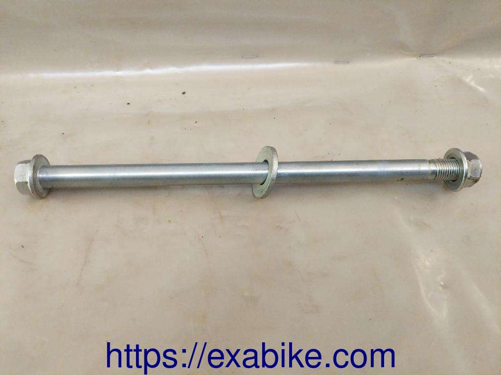 wheel axle, front Peugeot Kisbee 50 - photo 1