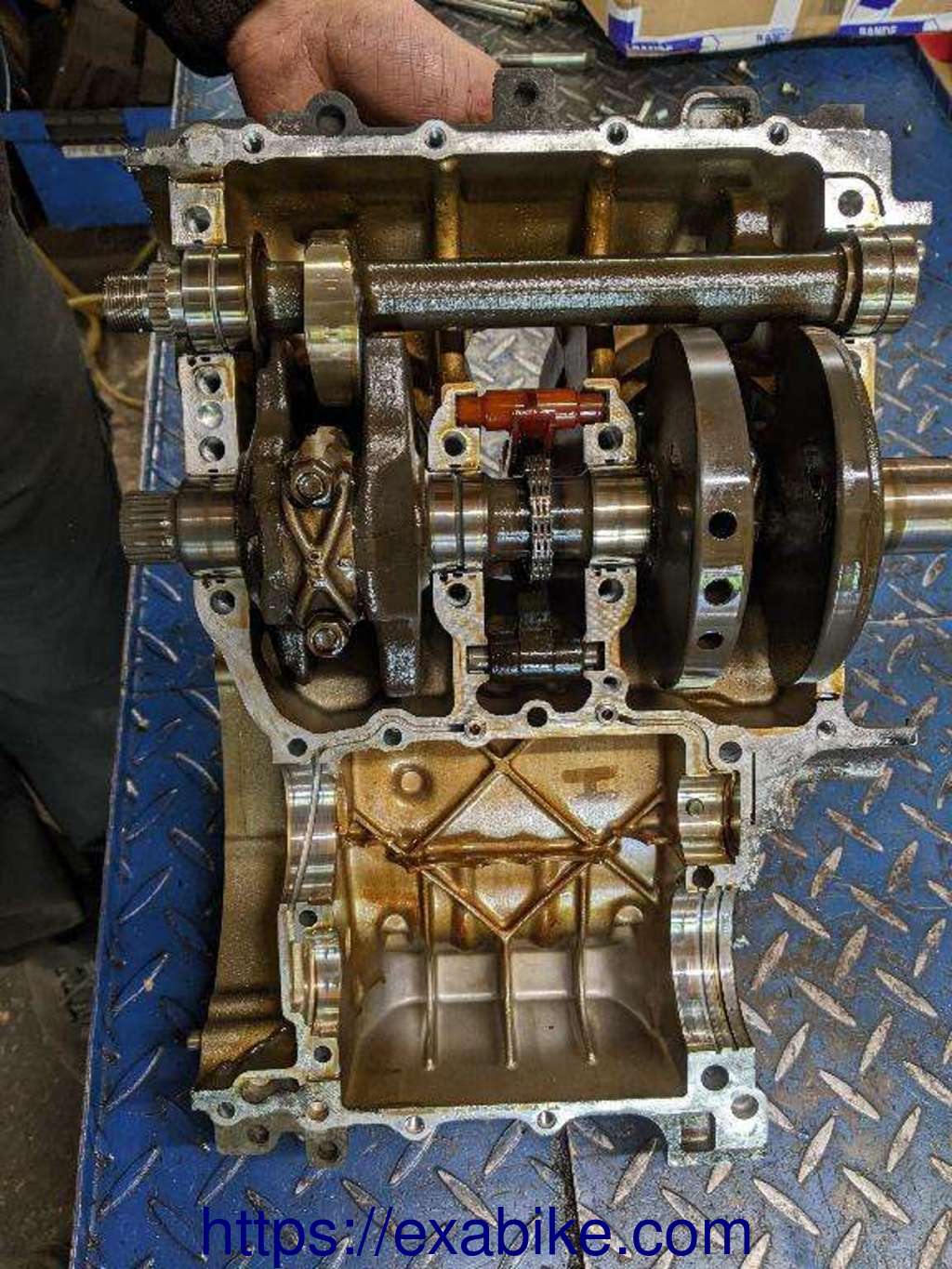 engine block Honda CB 500 - photo 3