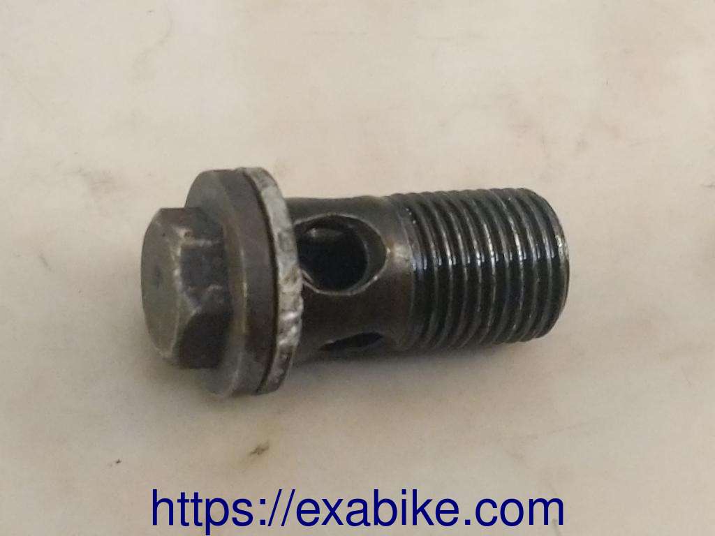 oil banjo fitting Suzuki GSX1100G - photo 1