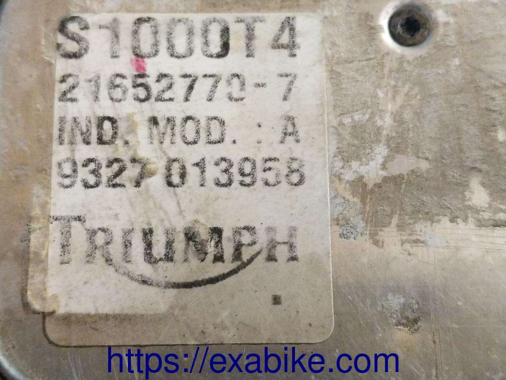 spark unit Triumph TT 600 - photo 2