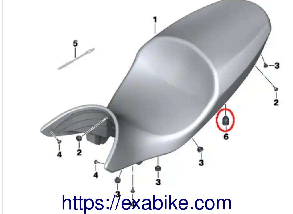 rubber éléments BMW R1100R - photo 2
