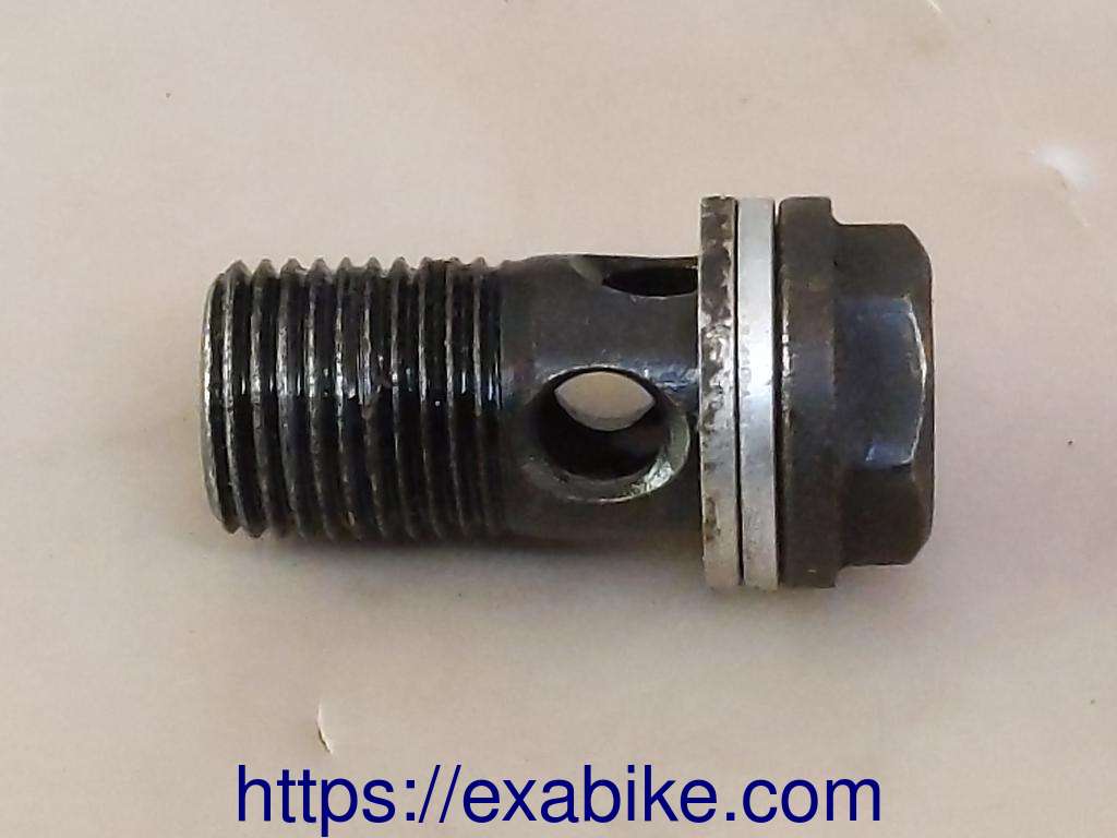 oil banjo fitting Suzuki DR 350 - photo 1