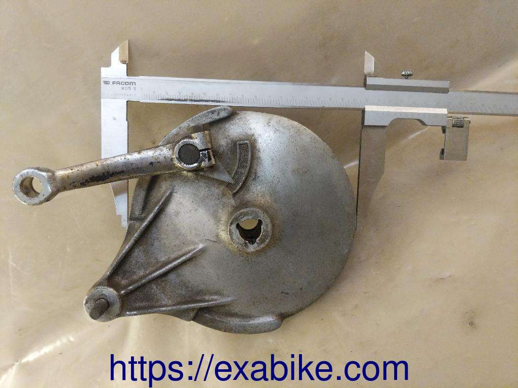 brake panel, rear Kawasaki KZ650 - photo 3