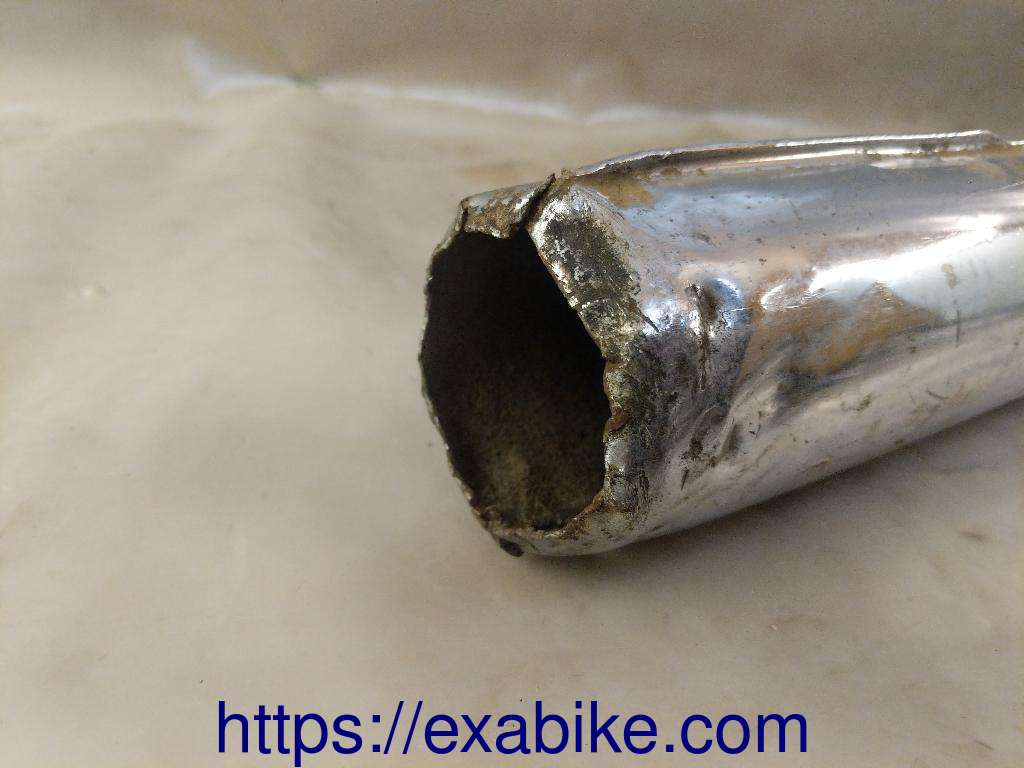 muffler, right Yamaha YAS1 - photo 2