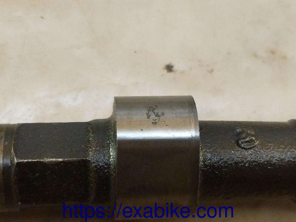 camshaft, exhaust Yamaha XS 500 - photo 3