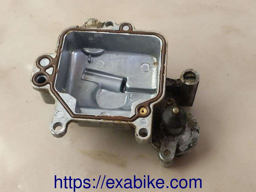 carburetor float chamber Kymco 50 Agility - photo 3