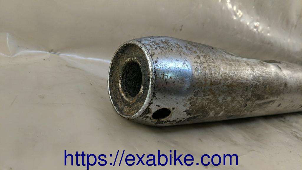 muffler, left Yamaha RDX 125 - photo 4