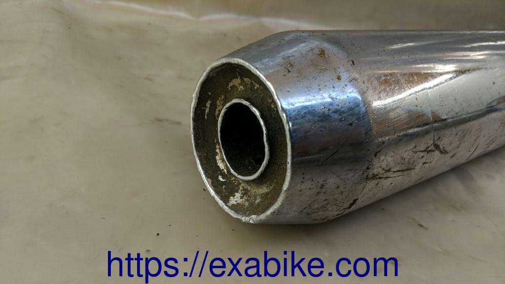 muffler, right Yamaha RDX 125 - photo 2