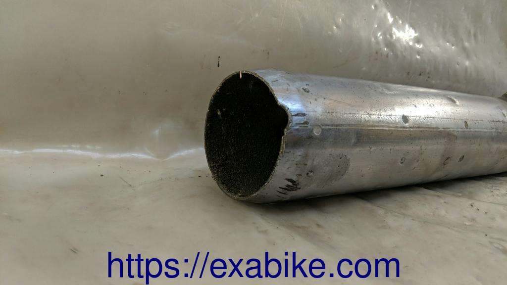 muffler, left Yamaha RDX 125 - photo 3