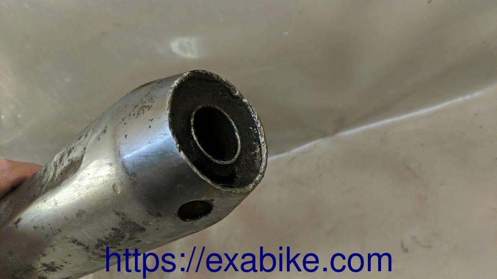 pot d'échappement droit Honda CB125 Twin - photo 5