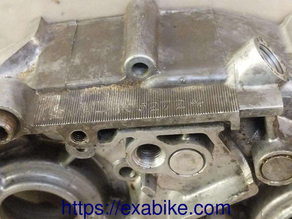 crankcase, left Yamaha 50 DTM - photo 3