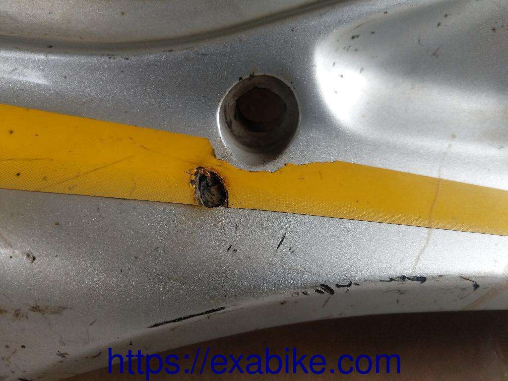 side cover, left Yamaha TDR 125 - photo 2