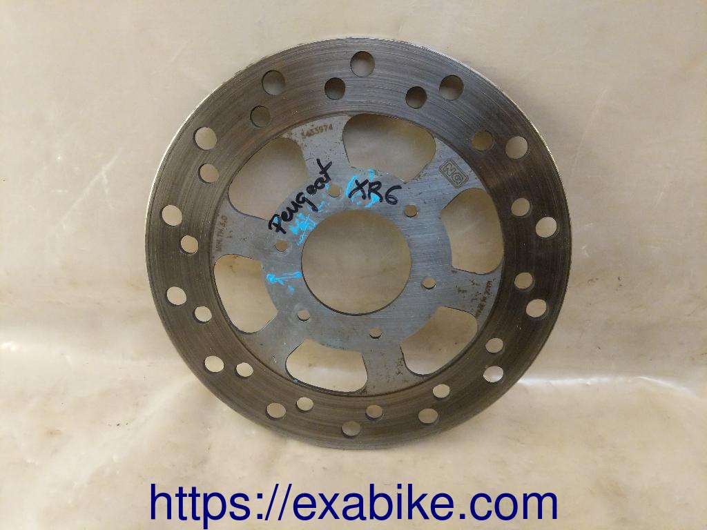 brake disc, front Peugeot XR6 - photo 1