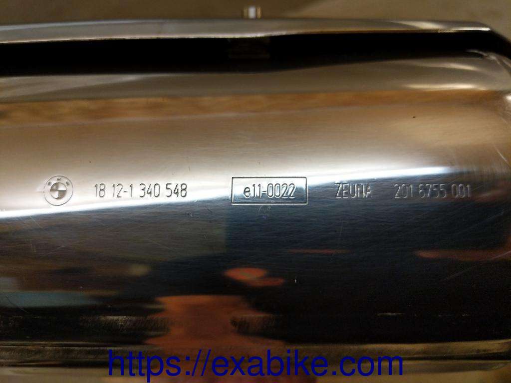 silencieux BMW R1100GS - photo 5