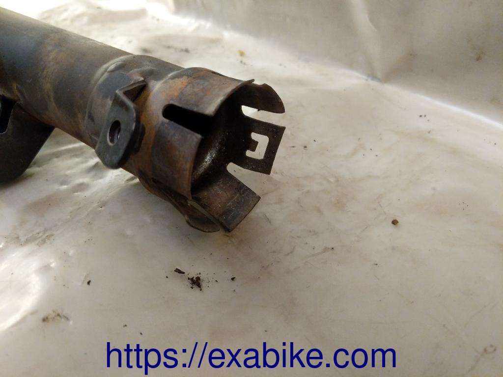 muffler, right Suzuki GSXR 1000 - photo 3