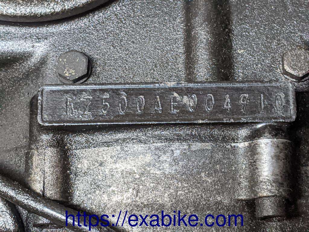 moteur Kawasaki KZ500 - photo 3