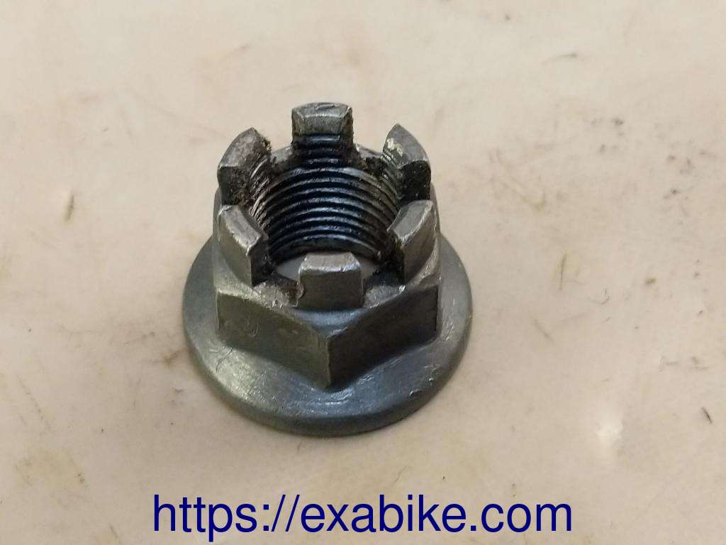 wheel axle nut, rear Honda CM400 T - photo 1