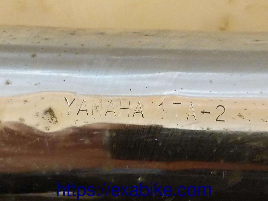 exhaust manifold, front Yamaha XV 1100 - photo 3