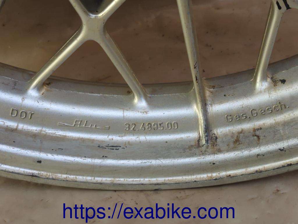 wheel, rear BMW R65 - photo 4