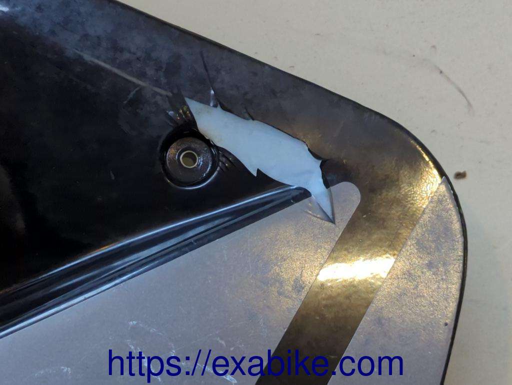 side fairing, left Yamaha TZR 125 - photo 3