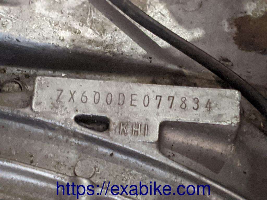 engine Kawasaki ZZR 600 - photo 3