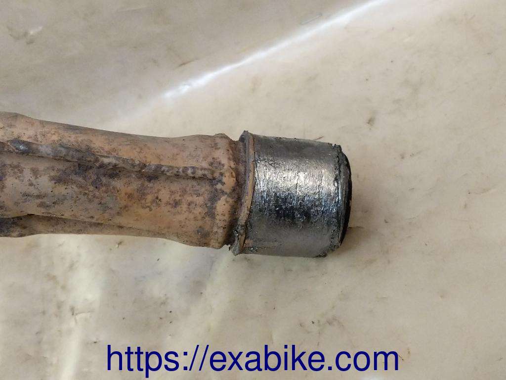 exhaust manifold, outside Yamaha XJ 600 Diversion - photo 2
