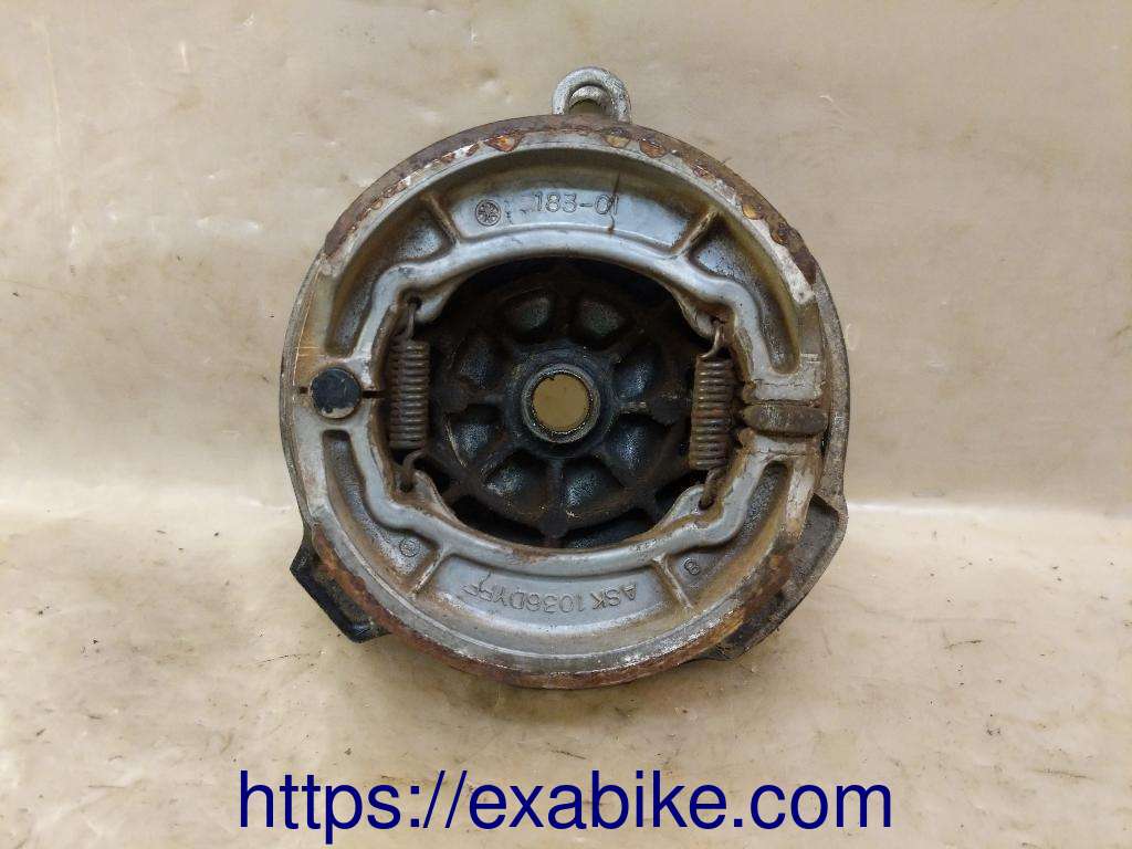 brake panel, rear Yamaha DTMX 125 - photo 2