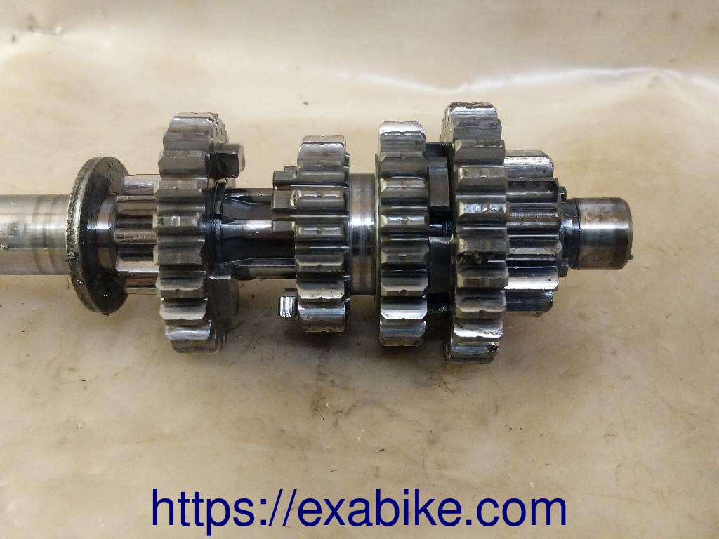 gearbox primary shaft Yamaha DTMX 125 - photo 2