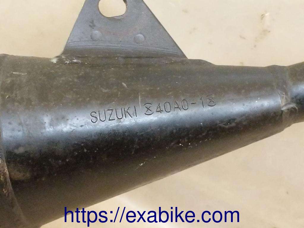 pot d'échappement gauche Suzuki RG 250 - photo 3