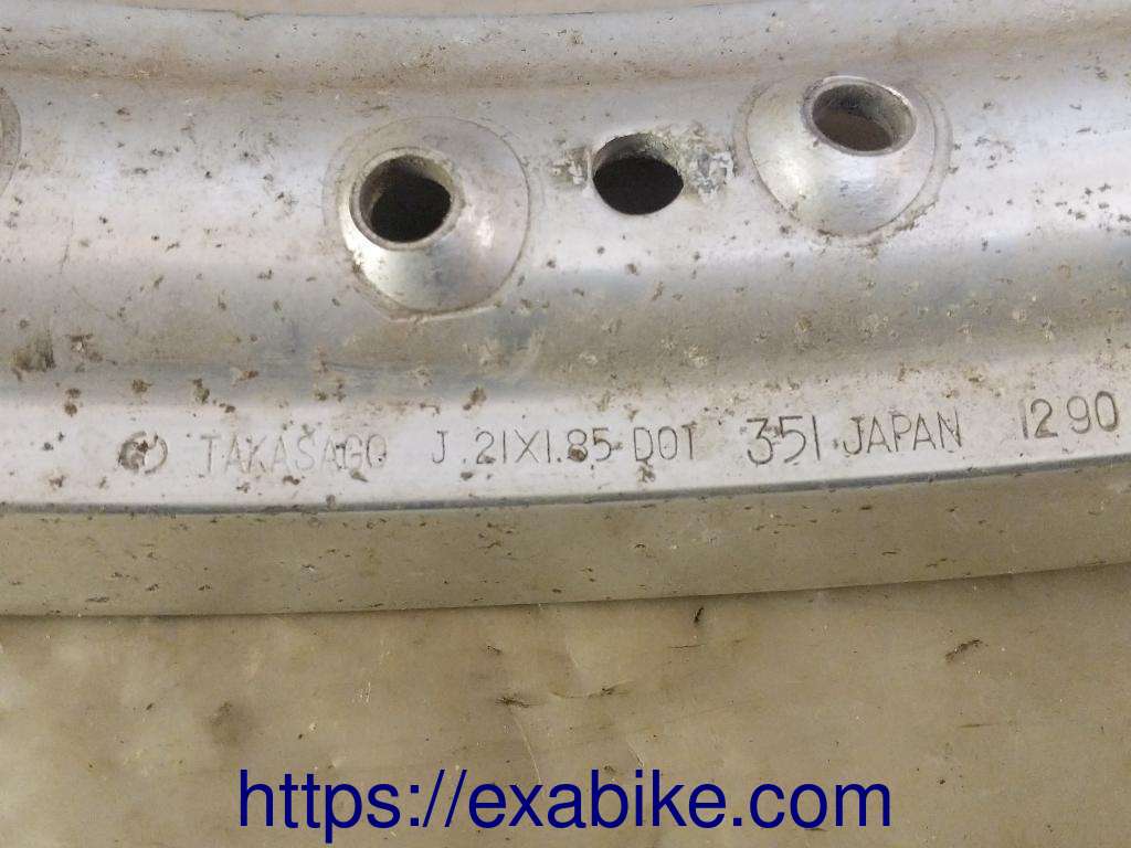 wheel rim, front Kawasaki KLR 650 - photo 2