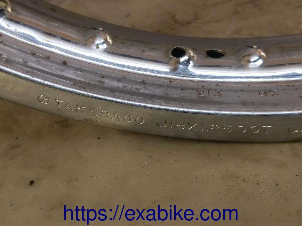 wheel rim, rear Suzuki TS 125 - photo 2