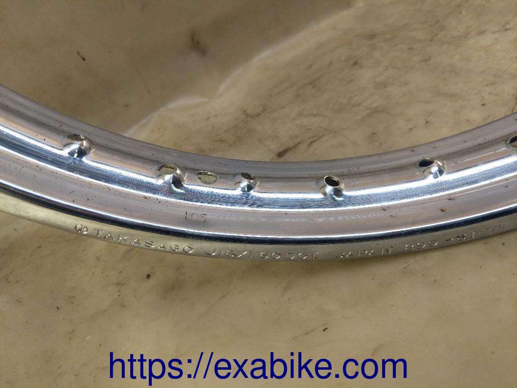wheel rim, front Suzuki GN 125 - photo 2